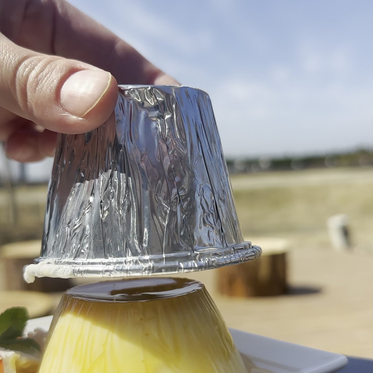AWAJI EARTH MUSEUM オリジナルバスクチーズケーキ スイーツ 淡路島カフェ
