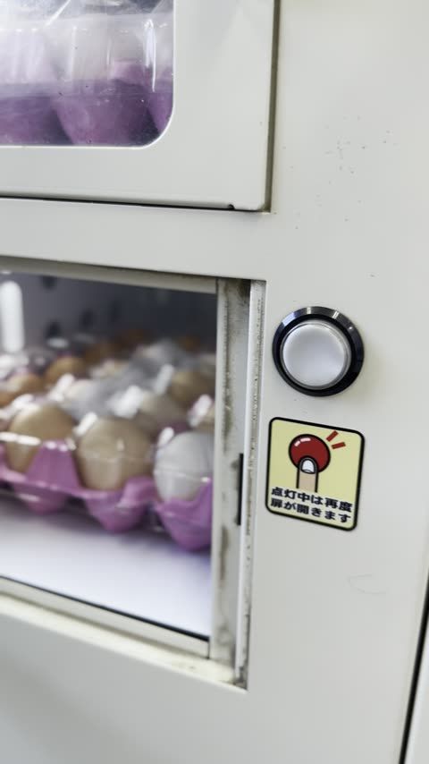 北坂養鶏場 コンテナ風直売所×24時間自動販売機