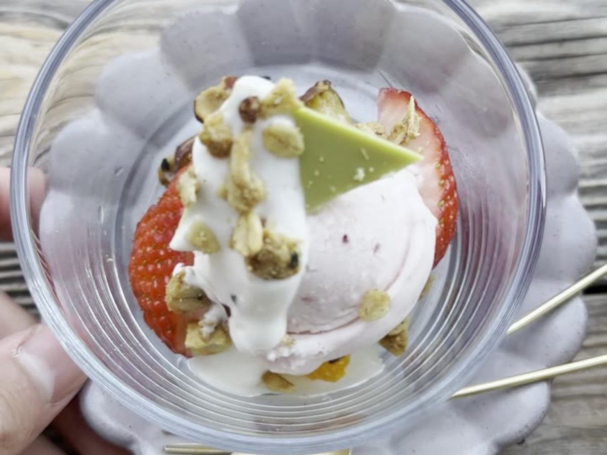 Loki de Awajishima イチゴデザート オーガニック 淡路島