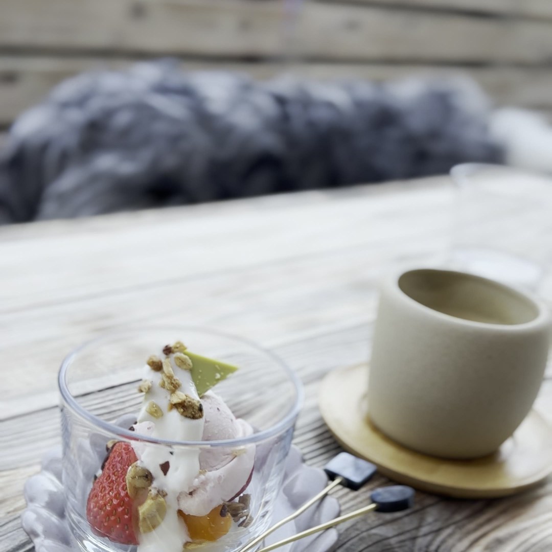 L'Orchidée Awajishima デザートとコーヒー