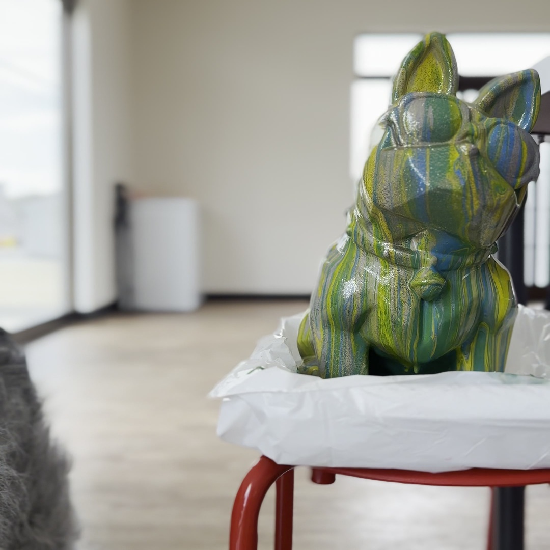 MYBEAR STUDIO 淡路島 犬と完成作品