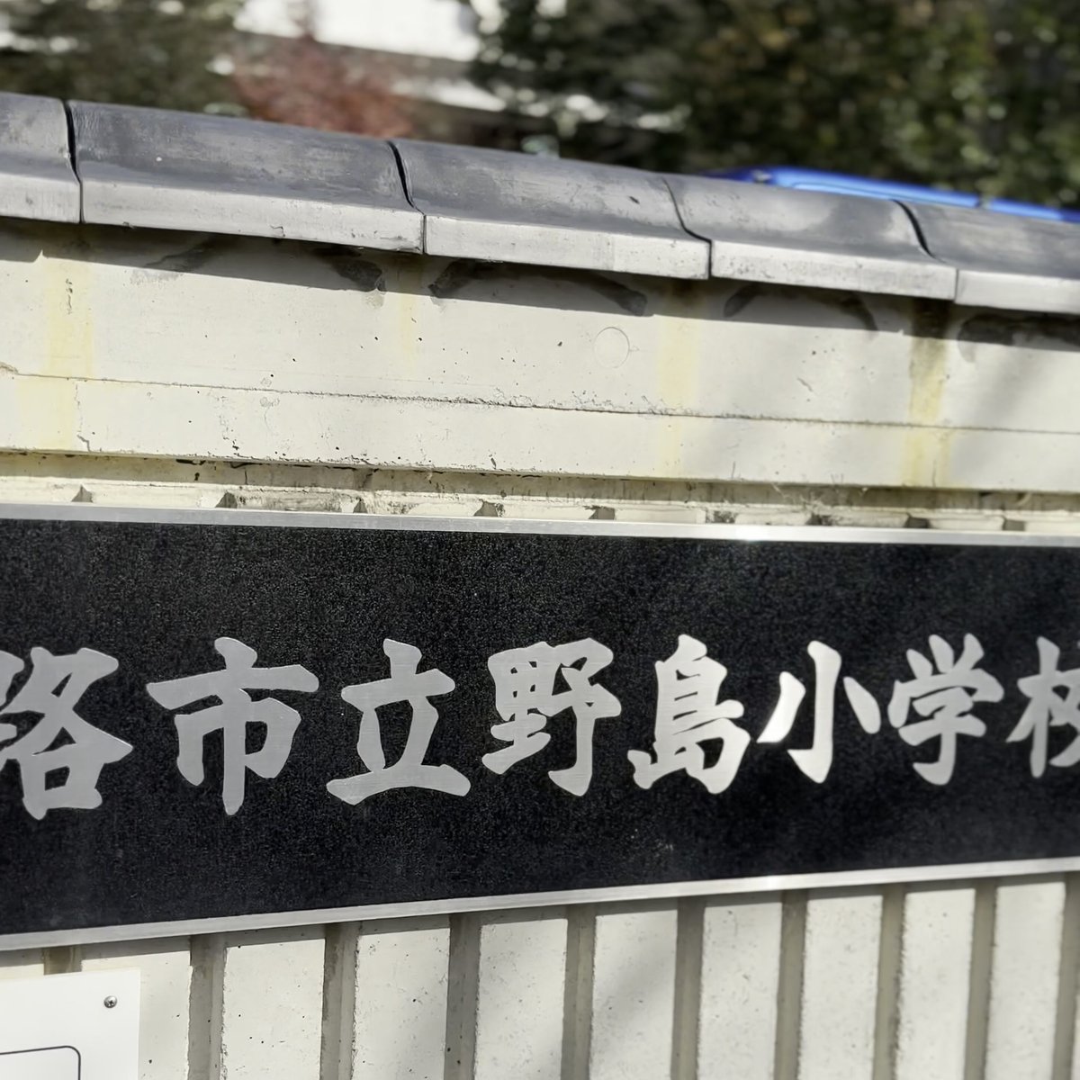 のじまスコーラ 野島小学校 文字