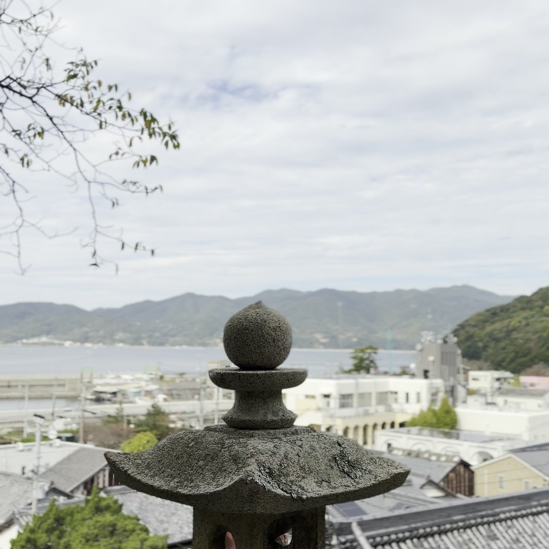 沼島八幡神社からの眺望