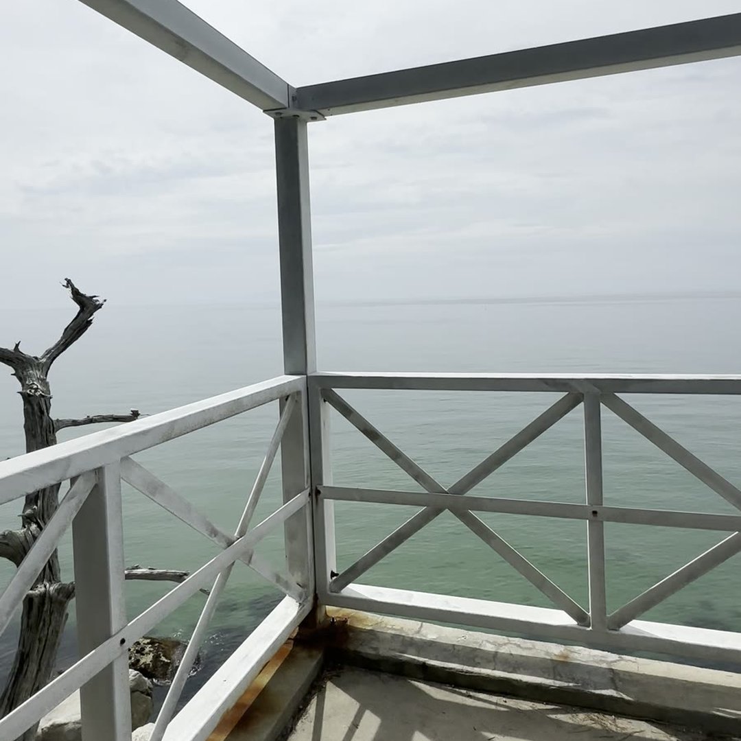 明神岬 展望台 海 播磨灘 淡路島西海岸